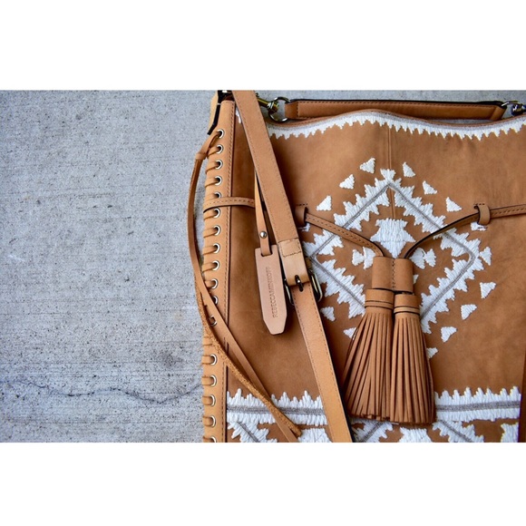 REBECCA Minkoff - Embroidered Boho Crossbody - Picture 4 of 6